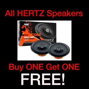 All HERTZ Speakers Buy One Get One Free
