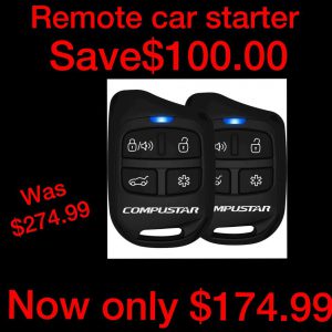 Remote Car Starter Save $100*